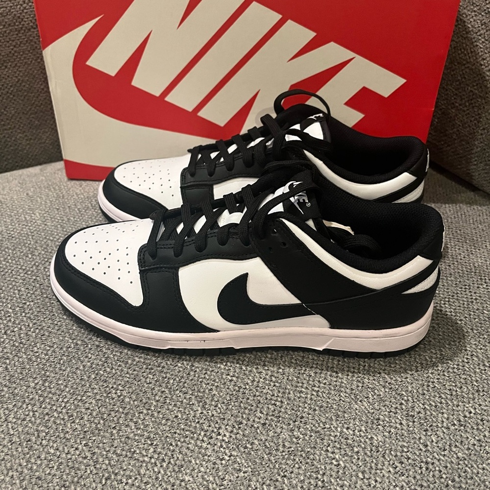 NWT Nike Dunk Low Black and White Sneakers